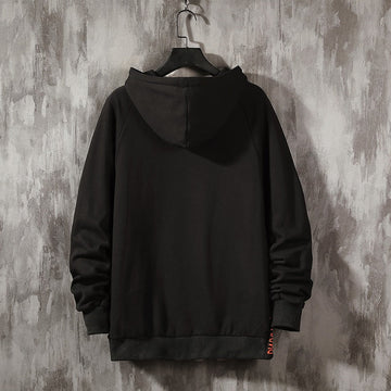 Hoodie Men Pullover Men's Colorblocked Best Quality New Fashion Sweatshirts Mens Patchwork Japanese Retro Hooded